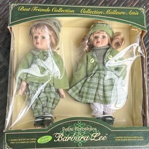Petite Porcelains Dolls - Green